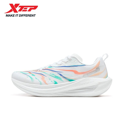 Xtep One Piece Modeling 5.0 Impact-Resistant Men's Lightweight Quick-Drying Marathon Running Sneakers 874219110036