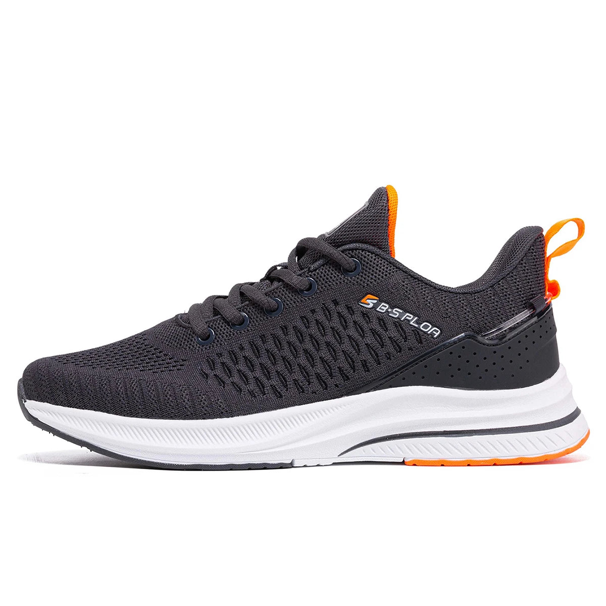 Baasploa Lightweight Running Shoes for Men, Comfortable Men’s Designer Mesh Casual Sneakers, Lace-Up Male Outdoor Sports Tennis Shoes