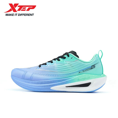 Xtep One Piece Modeling 5.0 Impact-Resistant Men's Lightweight Quick-Drying Marathon Running Sneakers 874219110036