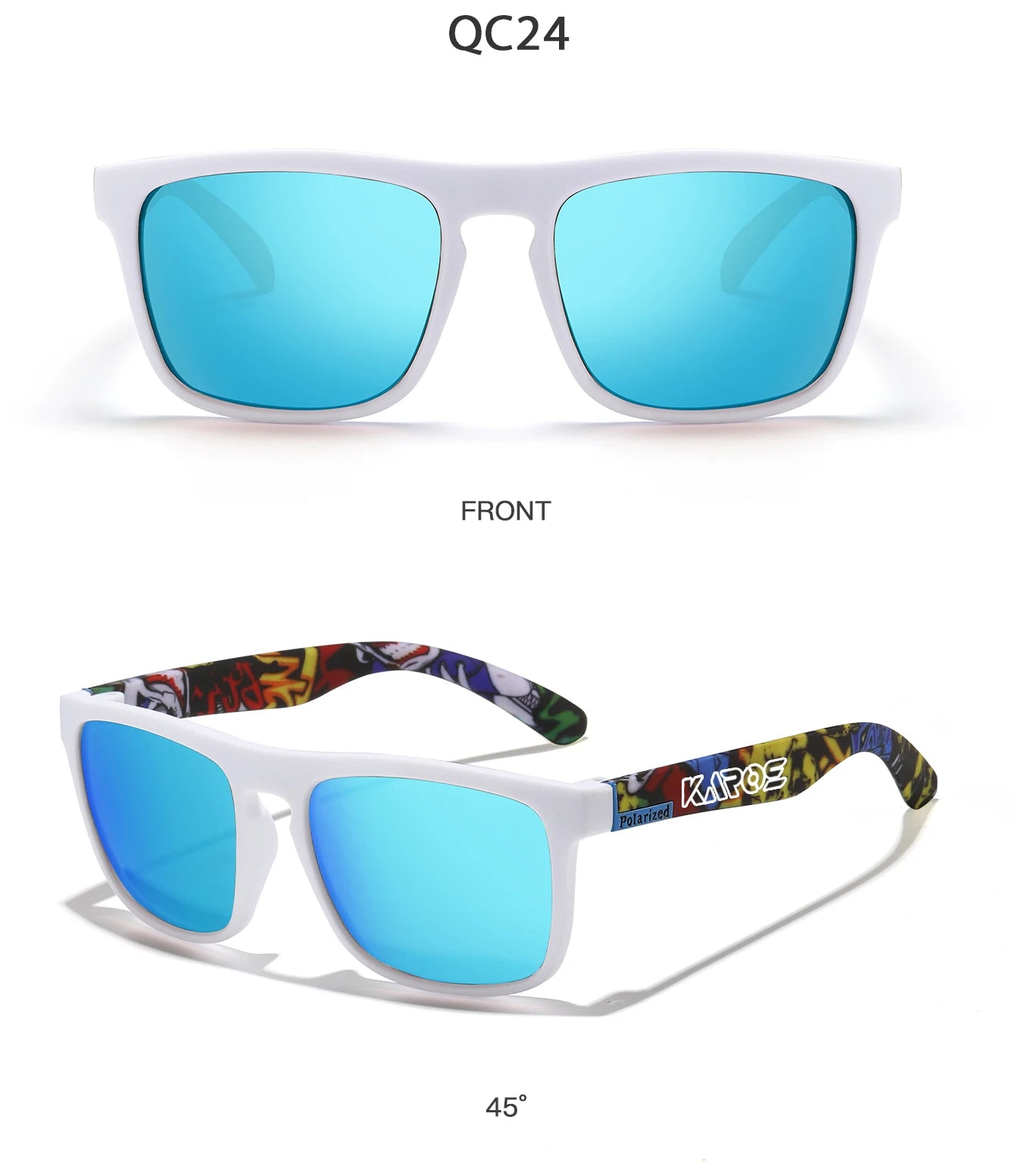 KAROS Polarized Sunglasses Unisex Car Driver Anti-Glare Goggles Outdoor for travel fishing beach UV400 eyeglasses