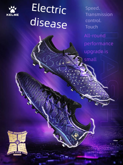 KELME Zapatos de fútbol para adultos. Botas de fútbol para hombre Blast 3.0 con tacos cortos. Zapatillas deportivas MG Professional para partido y entrenamiento. Transpirables.