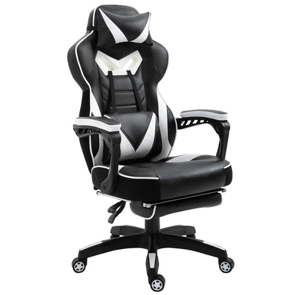 Vinsetto Ergonomic Racing Chair Reclining Backrest 65X70X118.5-126.5Cm