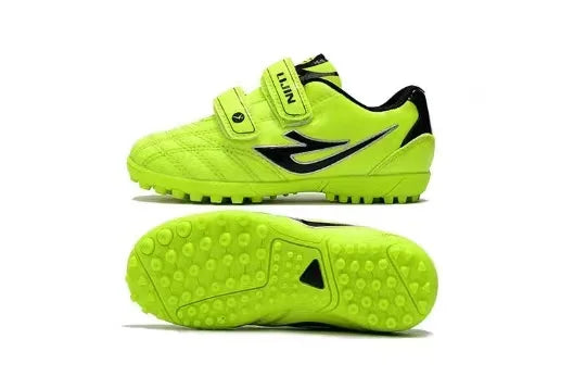 Personality Stylish and Comfortable Boys Girls Training Game Sneakers Indoor Outdoor Lawn Youth Student Soccer Shoes 25-35#