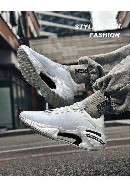 2026 New Men Sports Breathable Lightweight Comfortable Athletic Nonskid Sneakers Daily Leisure Shopping Walking Marathon Shoes