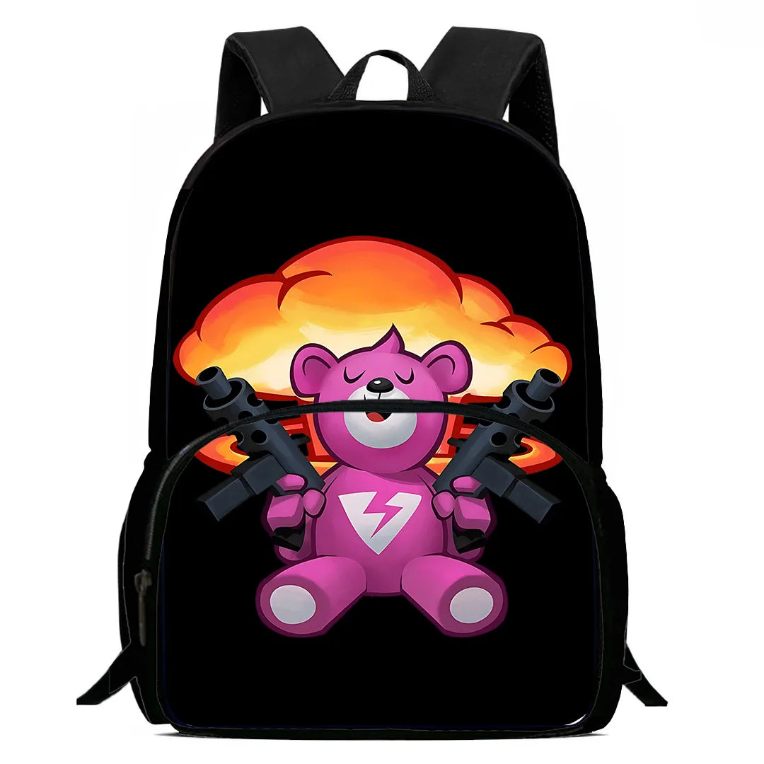 Hot Game Design Child Backpacks F-FortniteS Lunch Bag Pencil Case Pupil Large Capacity School Bags For Boy Girl Best Gift