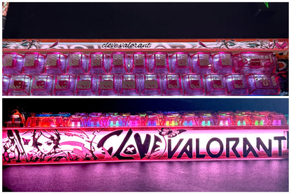 Novo AULA HERO 68HE/ULTRA — Kits de autocolantes, teclado gaming com interruptores magnéticos e acessórios para teclado mecânico com fios personalizado para e-sports