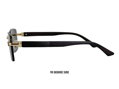 Square Sunglasses Women Luxe 2026 Rimless Sunglass Men Wooden Fashion Glasses Vintage Dropshipping Gafas De Sol Hombre Zonnebril