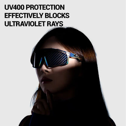 KAPVOE New Technology Nano Lenses Cycling Glasses Outdoor Sports Sunglasses Men Women Road Bike MTB Bicycle UV400 Hiking Goggles
