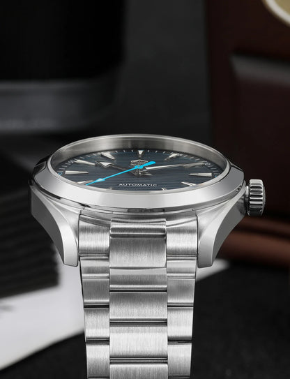 San Martin 38mm Chronometer Men's Watch SN0113W V2 ST2130 Automatic Movement Sapphire BGW9 Luminous Waterproof 100m Watch