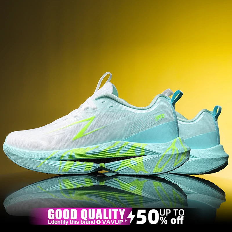 Marathon Men Running Shoes Sports Speciality Breathable Lightweight Women's Athletic Nonskid Carbon Board Comfortable Sneakers