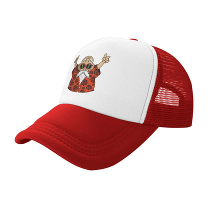 Adult Dragon Ball Trucker Caps Mesh Baseball Caps Snapback Caps Japan Anime Hat Trucker Worker Cap Breathable Dad Hat Summer, Produit gaming premium Fraquane