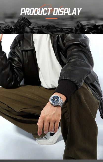 NAVIFORCE New 2026 Wristwatch For Men Bussiness Original Design Waterproof Digital Fashion Normal Watches Male Relogio Masculin