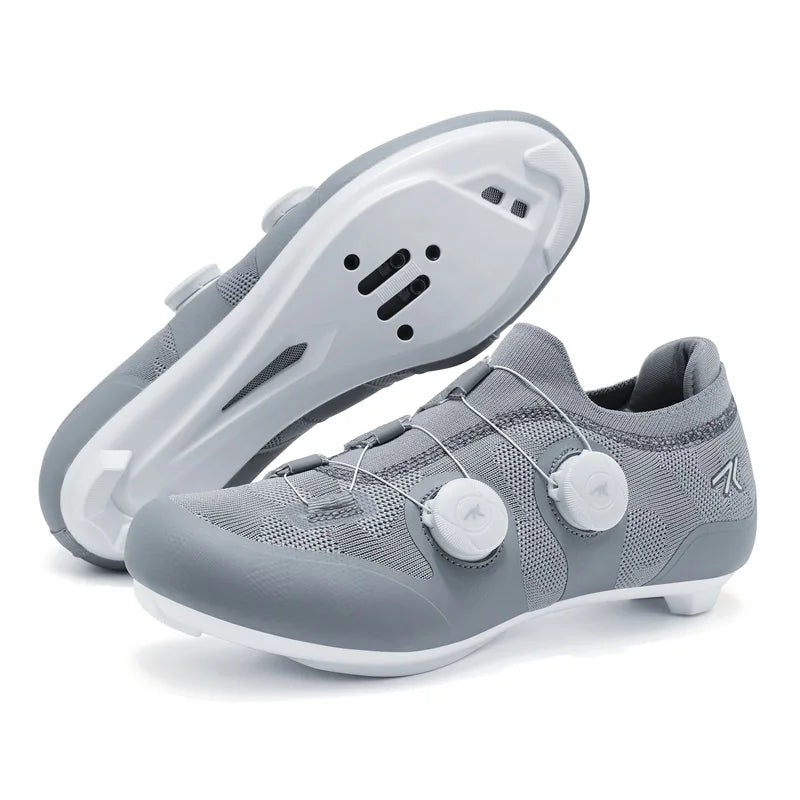Professional Men's Cycling MTB Shoes Route Cleats Speed Road Bike Sneakers Racing Women Flat Bicycle Mountain SPD Biking Footwear
