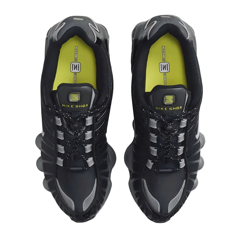 Nike Shox TL Low Women Running Shoes - Full-Length Shox Columns Bouncy Cushion Breathable Mesh Sneakers FV0939-001