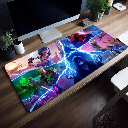 Mouse Pad Shooting Mouse Pad Non-slip Lock Edge Office Student F-FORTNITE Game Gaming Thickened Survival Large Writing Pad Cushion