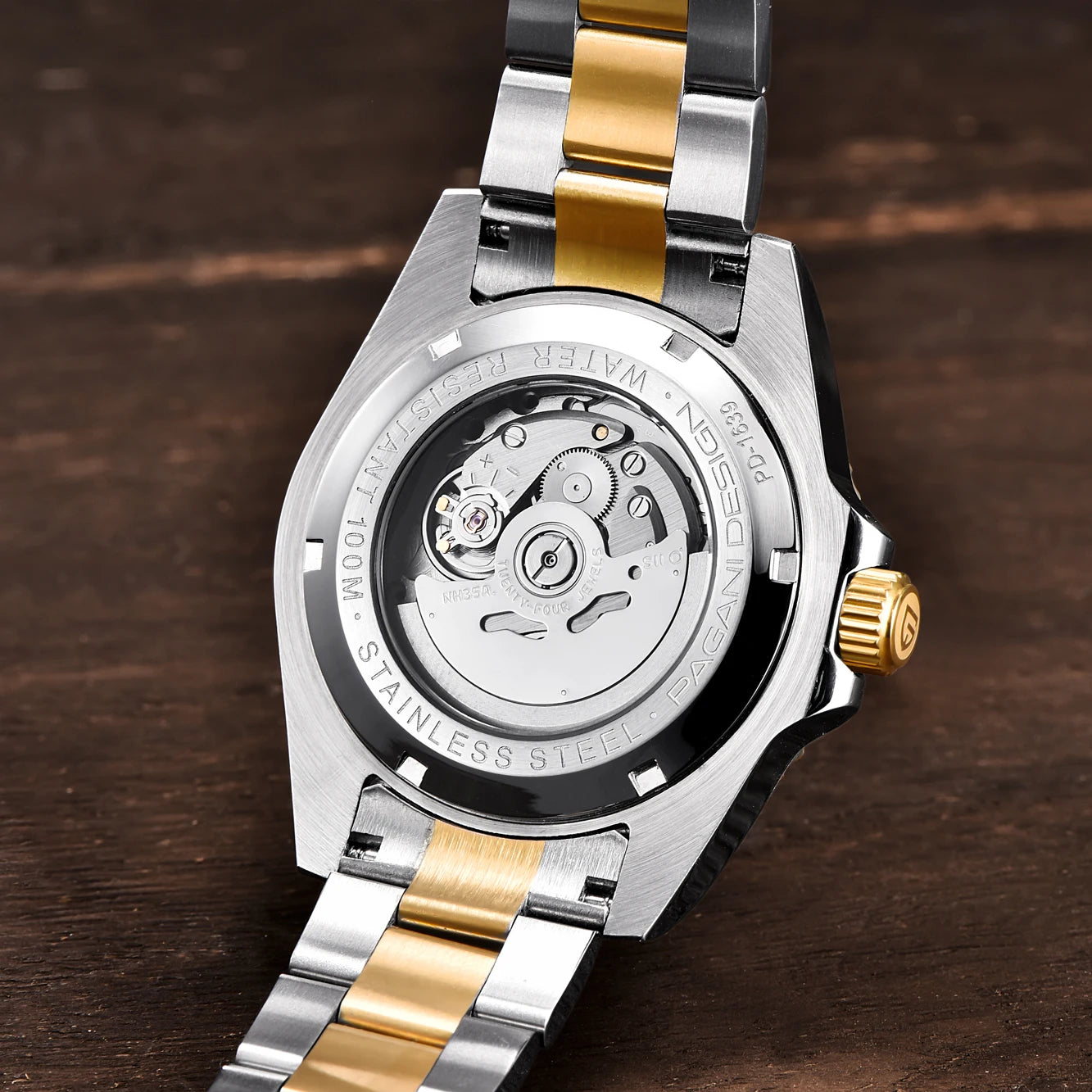PAGANI DESIGN 2026 New Men's Watches Top Luxury Gold Automatic Mechanical Wrist Watch Men Stainless Steel Waterproof Men Watch