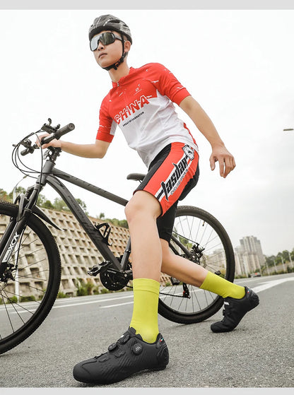Pantofi de ciclism pentru șosea, pantofi de ciclism pentru mountain bike, respirabili și rezistenți la uzură, pantofi profesioniști cu sistem de blocare, pentru bărbați sau femei