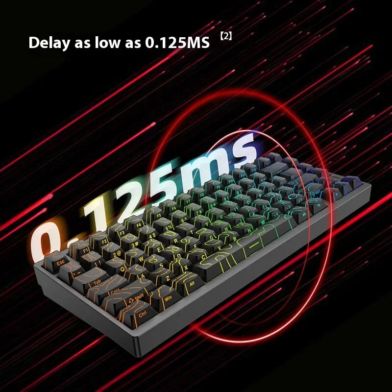 IROK MG75 Pro MG75 Max Aluminum Magnetic Gaming computer Mechanical Keyboard 75% Rapid Trigger 8K RGB Hotswap Gamer Keeyboard