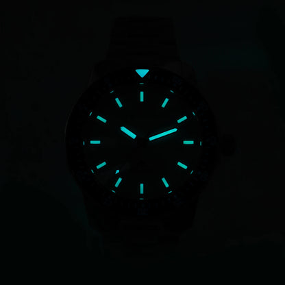 MILITADO ML25 VH31 Sweep Second Quartz Watch Men Swiss Ronda 515 Movement 200m Sapphire Crystal Ceramic Bezel 316L Steel Watches