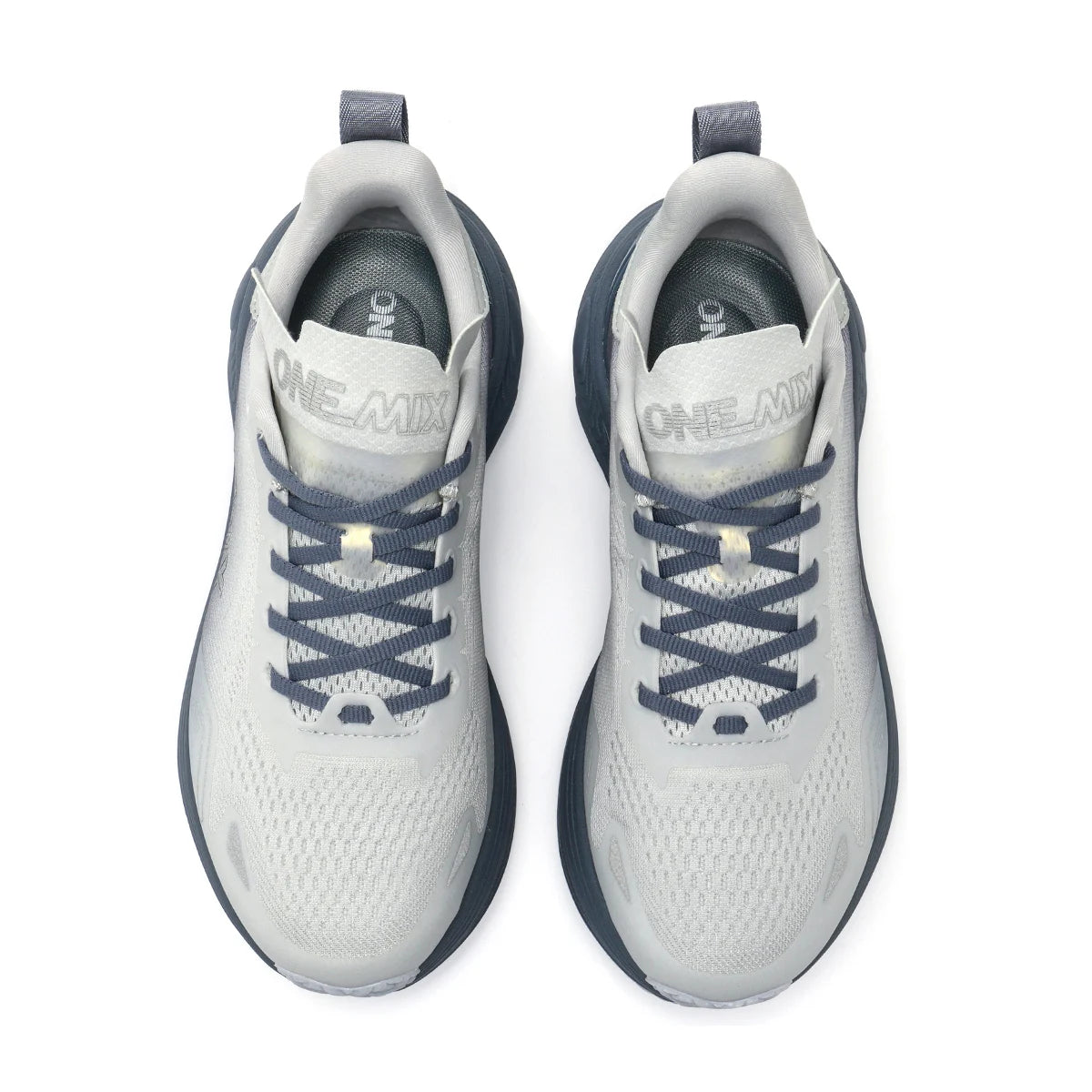 ONEMIX Nieuwe jogging- en hardloopschoenen voor dames en heren, lichte sneakers, wegschoenen, slijtvaste modieuze sportschoenen, fitnessschoenen