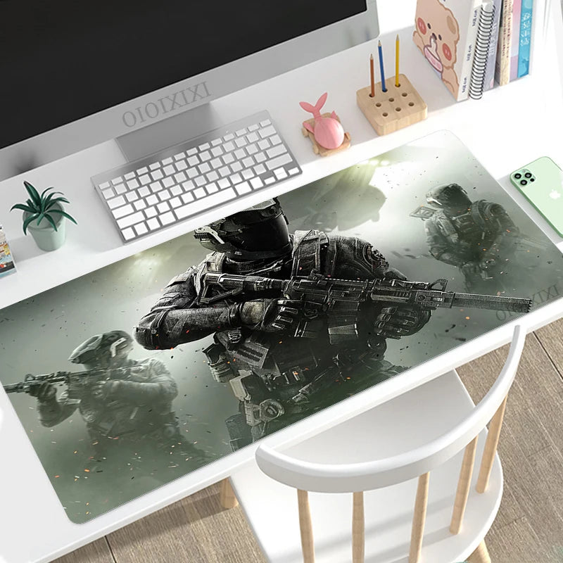 Call of Duty Mouse Pad Gaming XL Home HD Custom Mousepad XXL Mouse Mat Desk Mats Natural Rubber Carpet Non-Slip Laptop Mice Pad