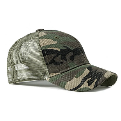 Camouflage Baseball Cap Women's Men's Snapback Hip Hop Cap Group Activity Camo Hats For Women Men Army Cap Female Bone Male