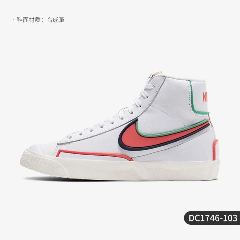 Zapatillas deportivas y de ocio clásicas de caña alta para mujer Nike BLAZER Trail Blazer, modelo DC1746-103