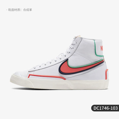 Zapatillas deportivas y de ocio clásicas de caña alta para mujer Nike BLAZER Trail Blazer, modelo DC1746-103