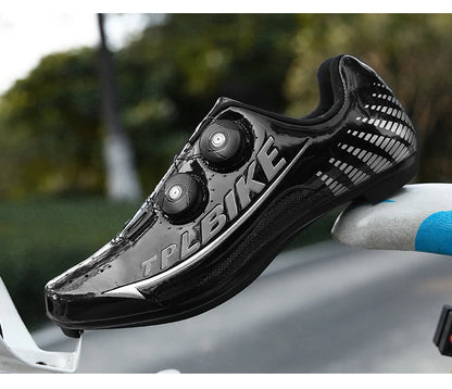 New Men’s and Women’s Bicycle Shoes Outdoor Cycling Shoes with Three Functional Soles Professional Training Shoes