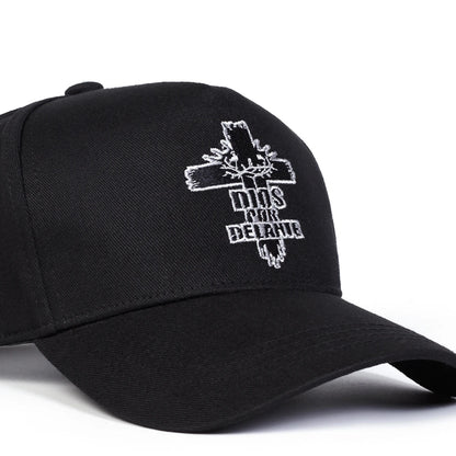 Unisex DIOS POR DELANTE Cross Embroidery Baseball Caps Spring Autumn Outdoor Adjustable Casual Hats Sunscreen Hat Sports Cap