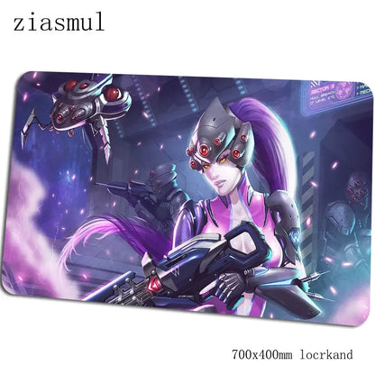 overwatch mouse pad Gorgeous Computer mat 70x40cm gaming mousepad large xl padmouse keyboard games pc gamer desk