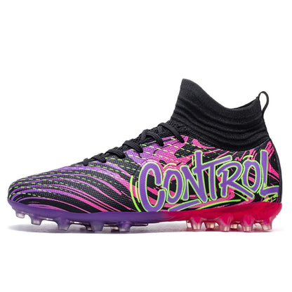 Uomo Donna Scarpe da calcio Scarpe da calcio per esterni Scarpe da calcio antiscivolo per campi da calcio Scarpe da futsal ultraleggere Scarpe da calcio con tacchetti TF/FG