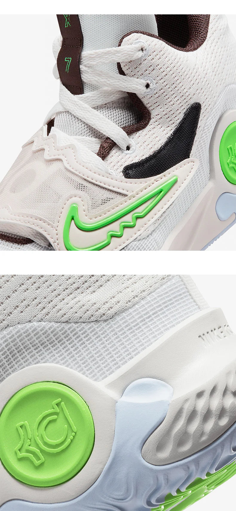 Uradni avtentični poletni moški športni košarkarski čevlji Nike KD TREY 5 X EP DJ7554-014
