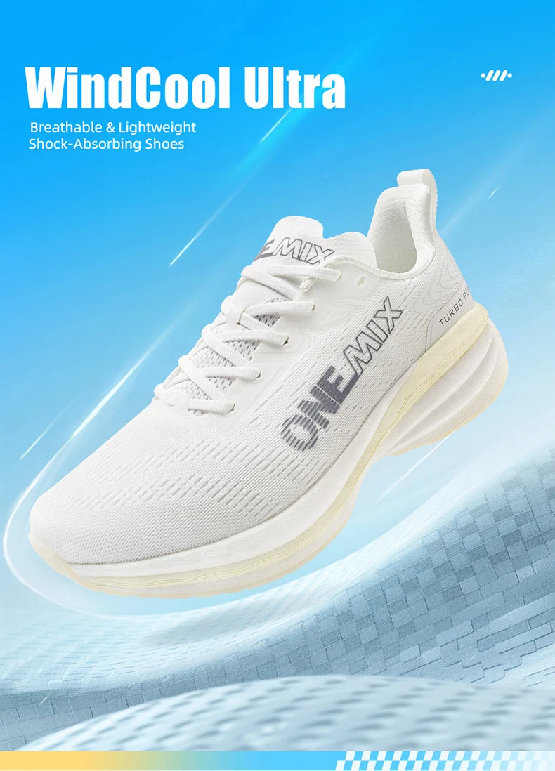 Pantofi de alergare pentru bărbați ONEMIX, adidași cu pernă de aer, din plasă respirabilă, pentru activități sportive în aer liber, care măresc înălțimea, potriviți pentru mers, mărimi EU 35-47