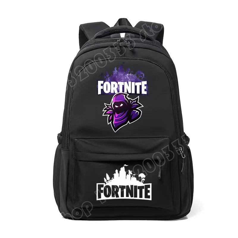 Fortnites Kids Backpack Portable Large Capacity Student Schoolbag Cartoon Printed Shoulder Bag School Supplies for Boys Gift