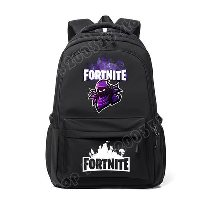 Fortnites Kids Backpack Portable Large Capacity Student Schoolbag Cartoon Printed Shoulder Bag School Supplies for Boys Gift