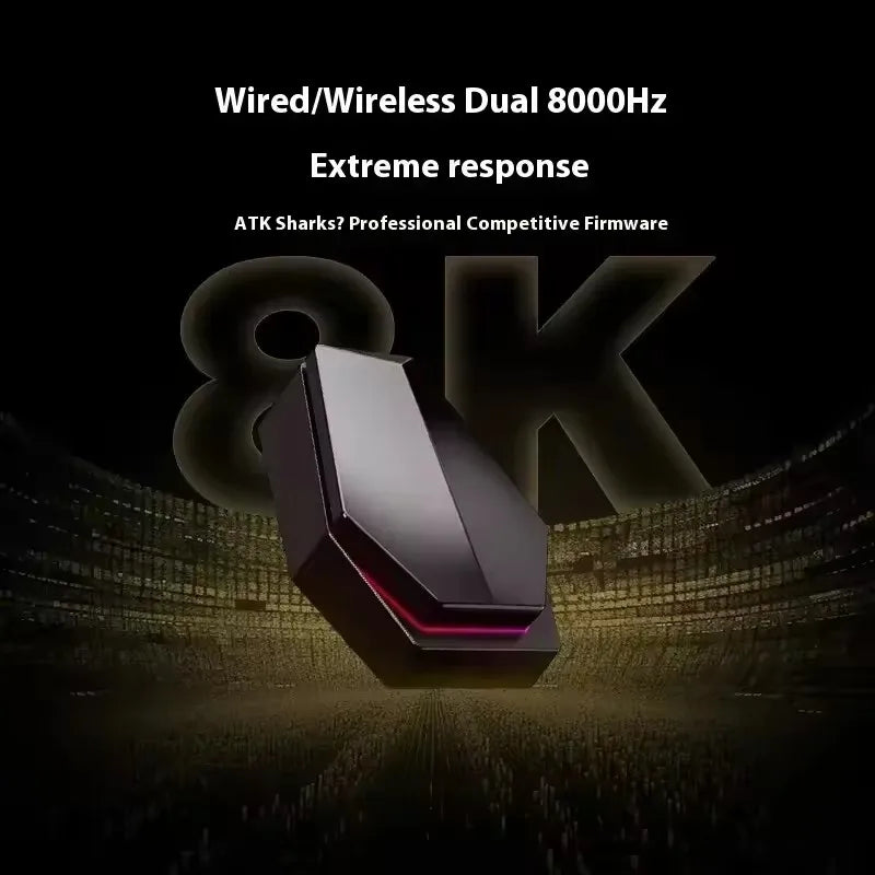 ATK Blazing Sky X1 Wireless Gaming Mouse, 8K Polling Rate, PAW3950 Ultra Sensor, 32,000 DPI, Tri-Mode Bluetooth & 2.4GHz Lightweight FPS Gaming Mouse
