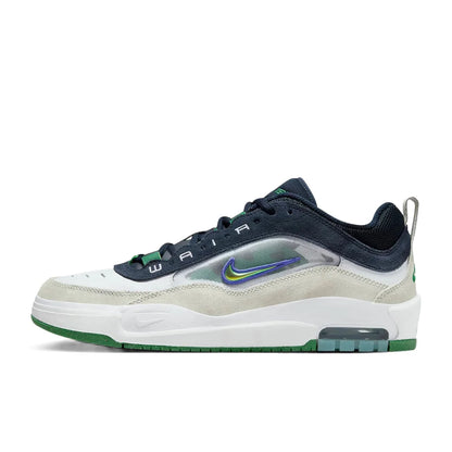 Nike Air Max Ishod SB unisex nizki skate čevlji – eleganti, udobni, protizdrsni, trpežni – zeleni FB2393-300