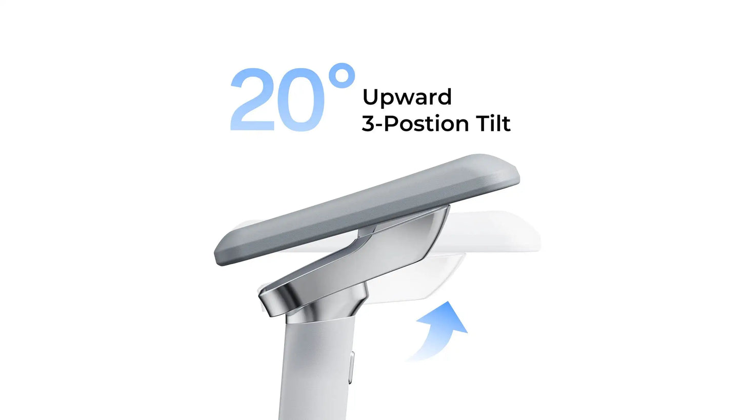Smart Ergonomic Office Chair Fully Automated Lumbar Tracking 4D Headrest 720° Adjustable Armrests Mesh Swivel Chair Stylish