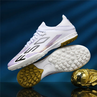 New Men Soccer Shoes Match Football Boots Sneakers Non-Slip Grass Cleats High-quality Futsal Indoor Hot-selling High-top Outdoor