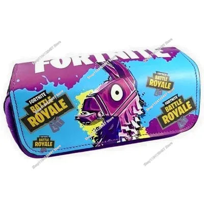 New Fortnite Pencil Case Cartoon Figure Printed Pencil Bags Cute Pencil Cases Boys School Supplies Children Birthday Gifts