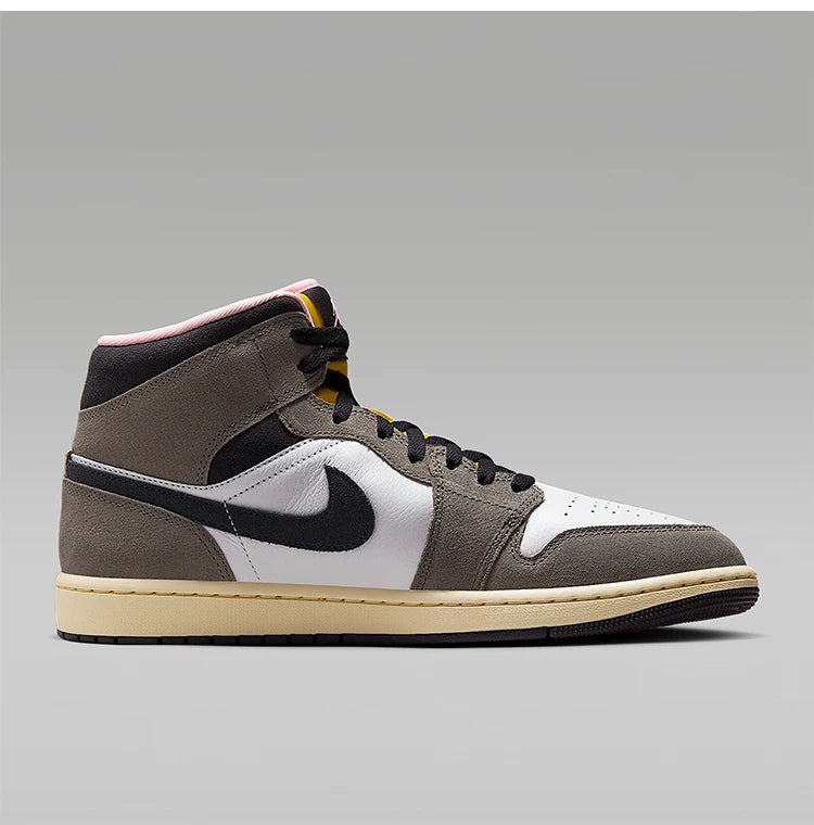 Nike genuine JORDAN men's mid top cushioned classic lightweight sports shoes HQ2011-100