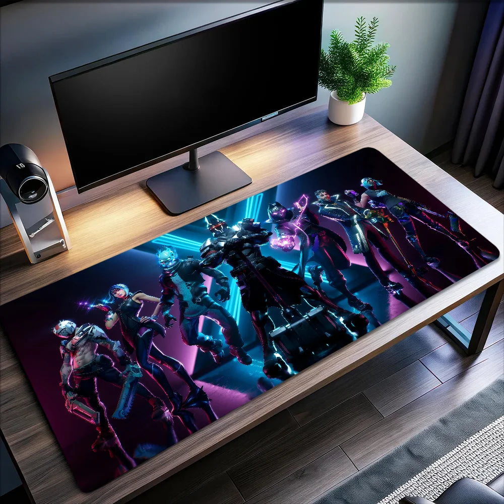 Rutschfestes Mauspad Game Lockedge Survival Büro Student Gaming Shooting, verdickt, groß, Schreibunterlage F-FORTNITE MousePad