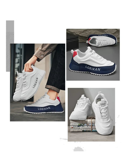 Pantofi de alergare și plimbare pentru bărbați, pantofi casual ușori de tenis, adidași sportivi, adidași respirabili, mărime mare 47