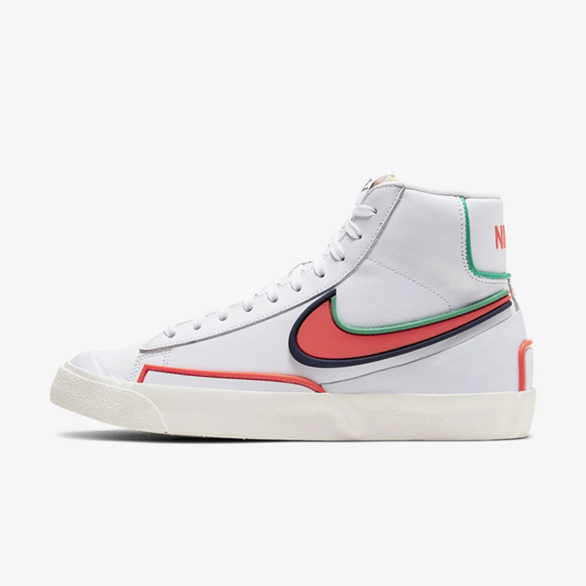 Zapatillas deportivas y de ocio clásicas de caña alta para mujer Nike BLAZER Trail Blazer, modelo DC1746-103