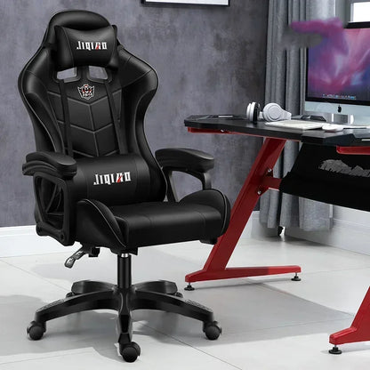 Ergonomic swivel chair Massage Recliner gamer chairs High quality gaming chair RGB light office chair gamer computer