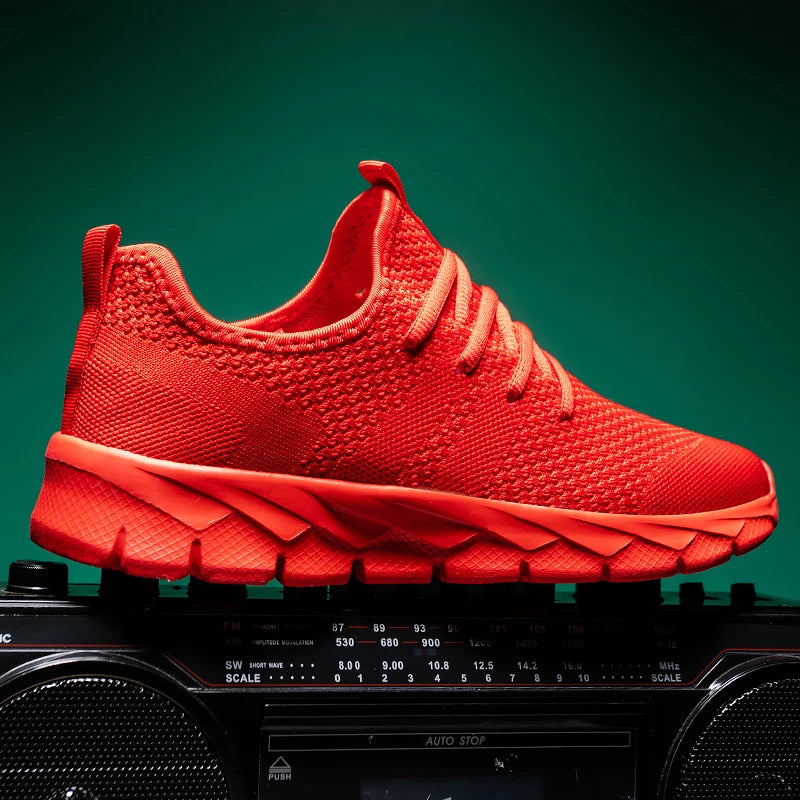 Zapatillas deportivas para hombre, ligeras y transpirables, para correr, para todas las estaciones, tallas grandes, clásicas, informales, deportivas, con suela gruesa, para caminar