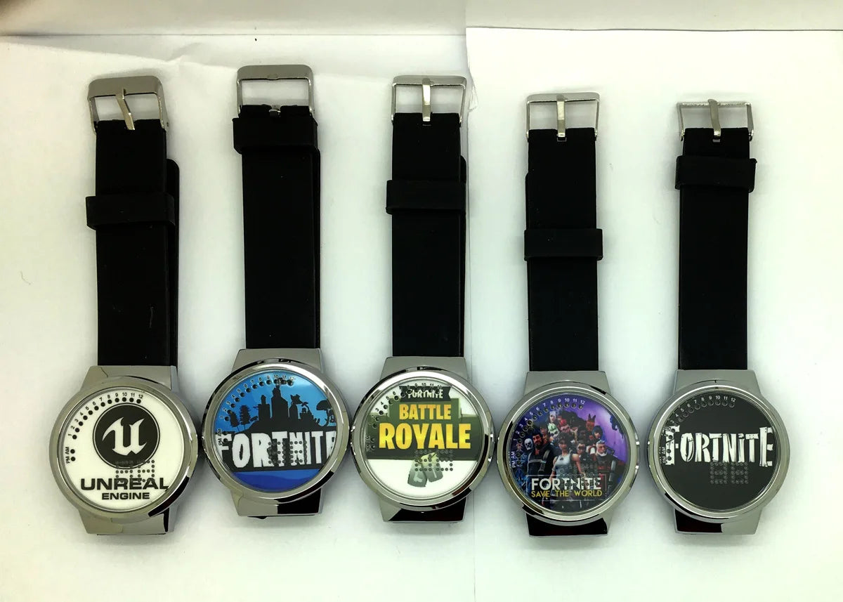 Fortnite Watch Cute Fashion Cartoon Personalized Kawaii Touch Night Light LED Student Electronic Watch Gift for Friends