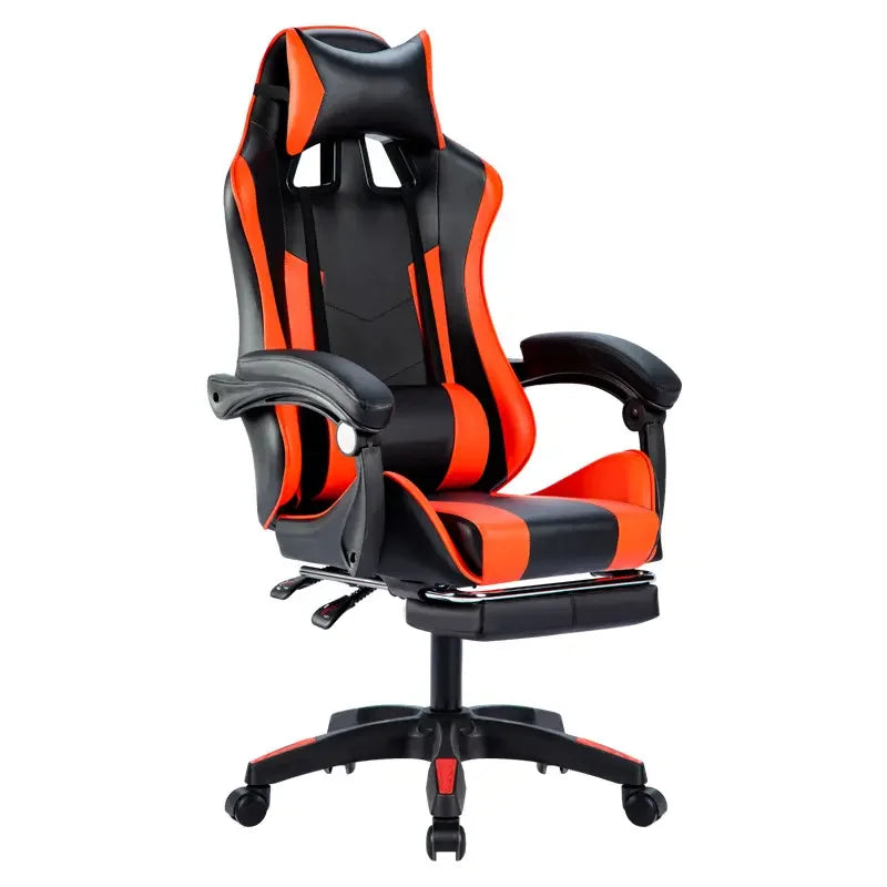 Drehbare Gaming-Rennstühle ab Werk für Gamer mit Fußstütze
