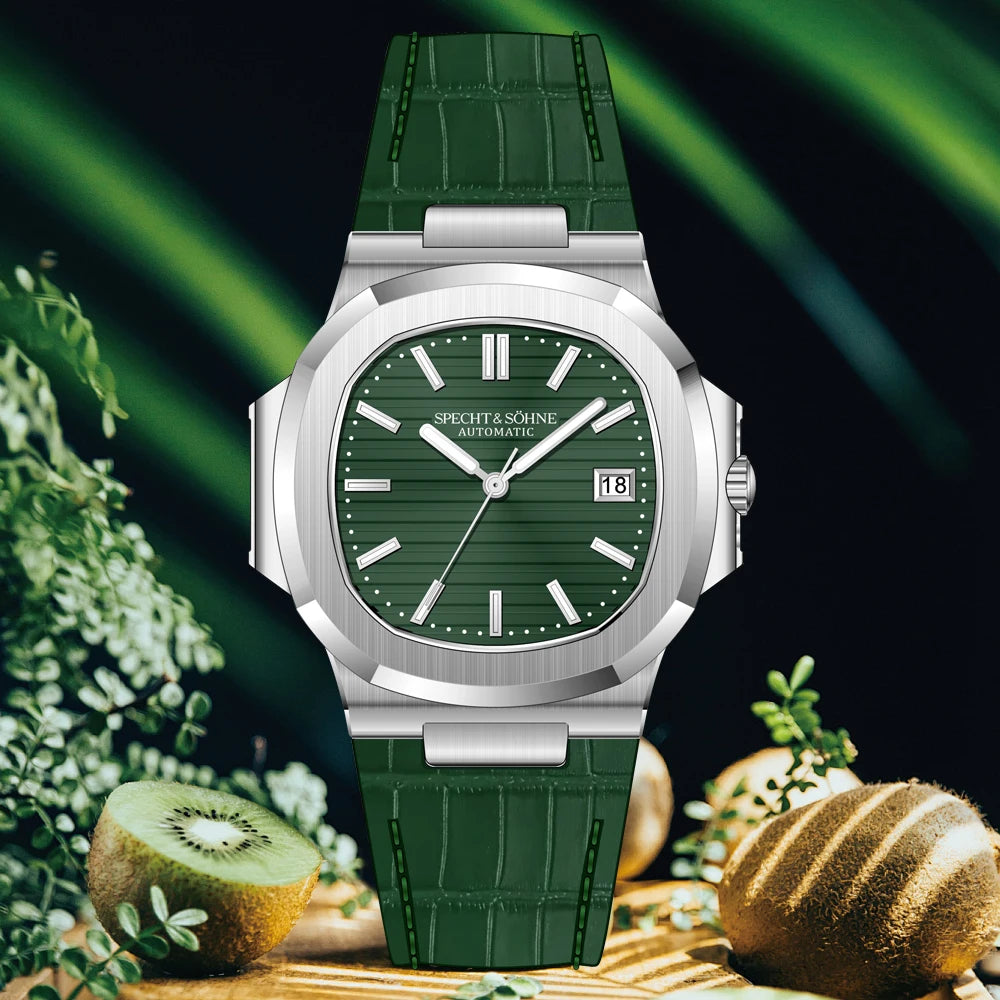 2025 Specht&Sohne New Hot Selling Men's Automatic Mechanical Watch Sapphire Crystal Stainless Steel Sports Watch Waterproof 50M